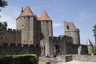 Photo à Carcassonne (11000) : La porte Narbonnaise - Carcassonne, 111554