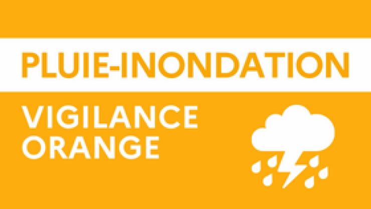Vigilance orange : pluie et inondation