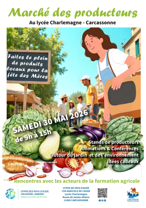 Un marché de producteurs pas comme les autres à Carcassonne ! 